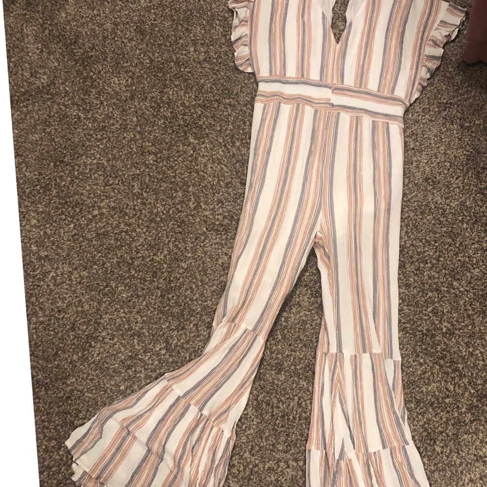 Bell bottom romper
